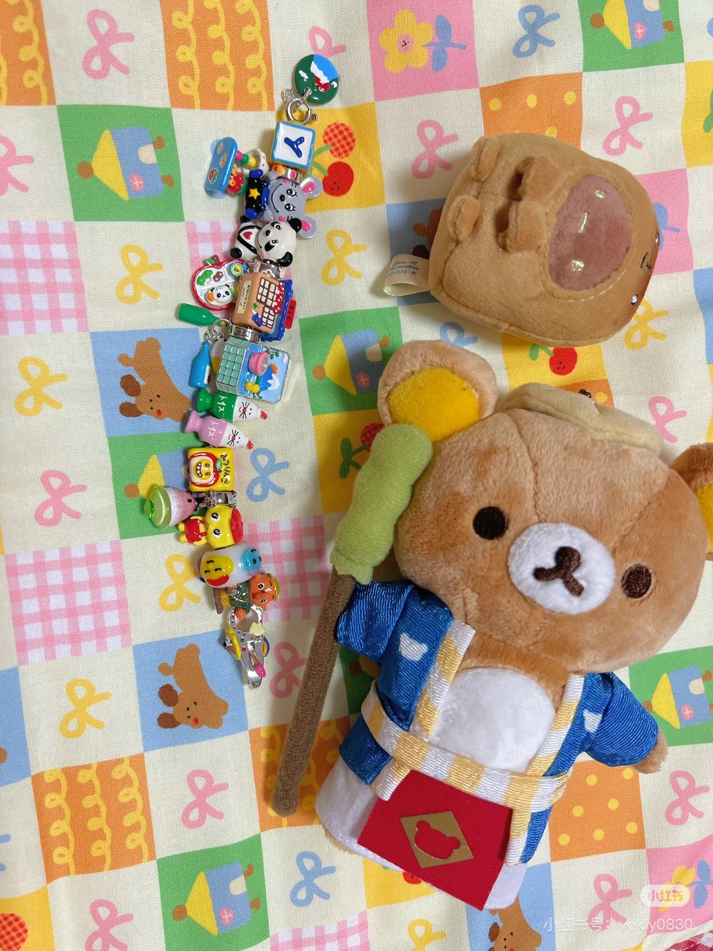 Rilakkuma轻松熊|地域限定可爱角色毛绒玩偶挂件/包挂