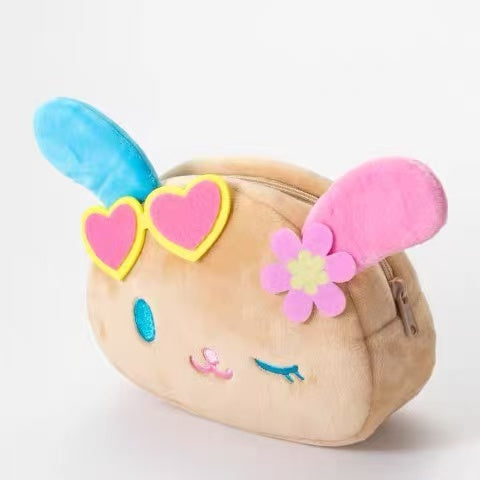 Sanrio|Avail Usahana Face-Shaped Pouch