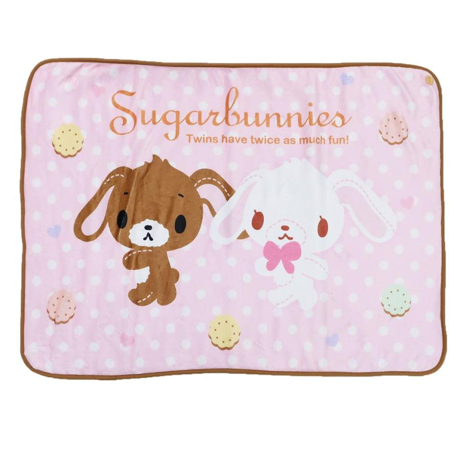 Sanrio|Throw with Buttons Fluffy Blanket|100 x 70cm approx.