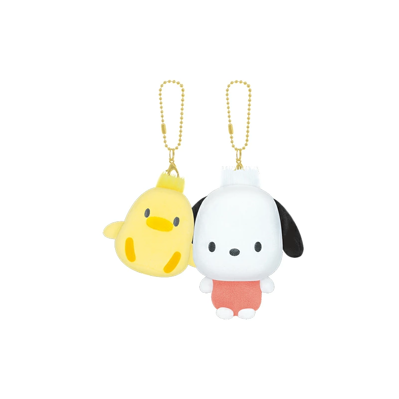 Sanrio| niko nui Cinnamoroll & Moca Plush Mascot Keychain|17cm×13cm×6cm approx.