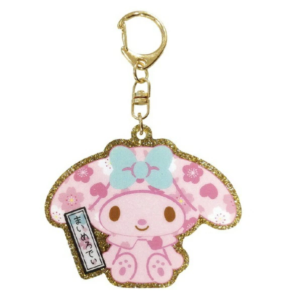 Sanrio| Sakura Acrylic Keychain/Keyring|59x64x3mm approx.