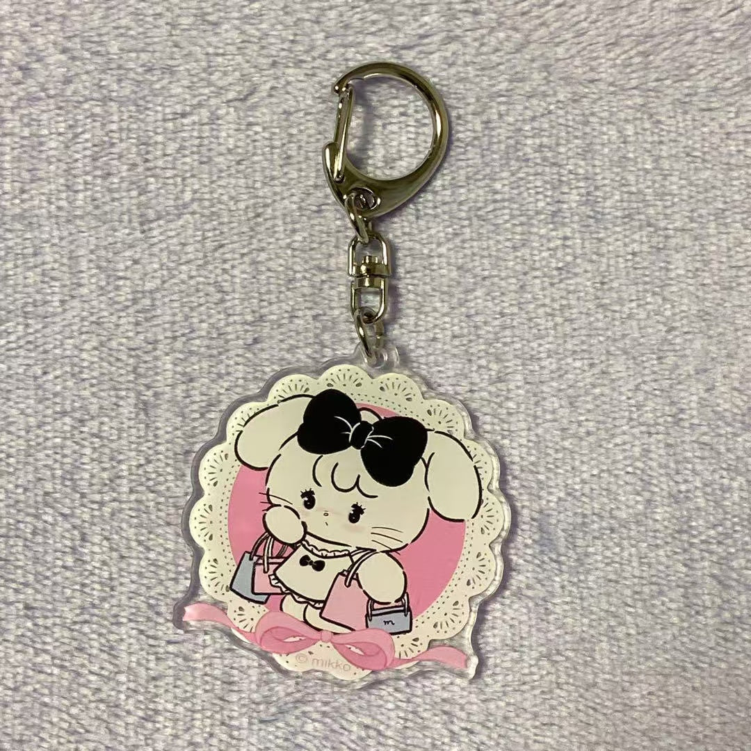mikko illustrations|Keychain/Keyring mystery bag/blind box/All 8 types|1pcs