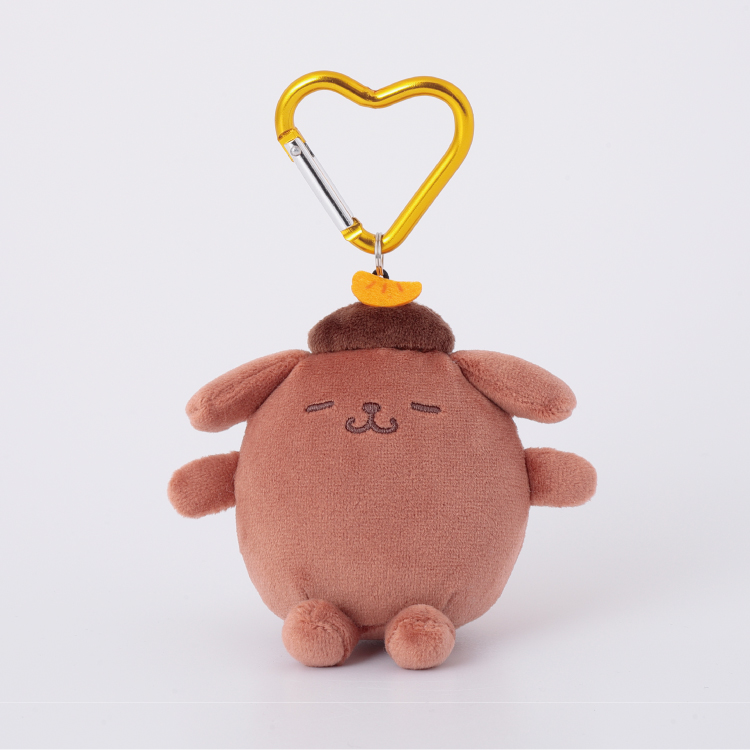 【limit 1】Sanrio|PomPomPurin Happy Flavor Mascot Holder /Plush Keychain