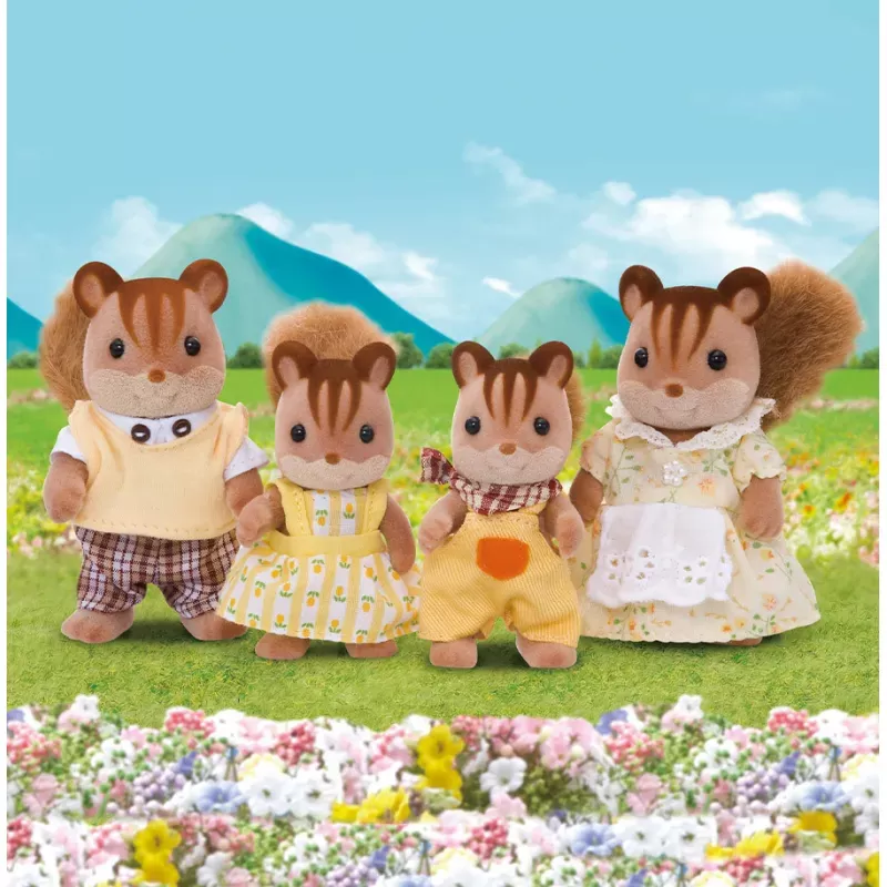 SylvanianFamilies|Walnut Squirrel Family 4172