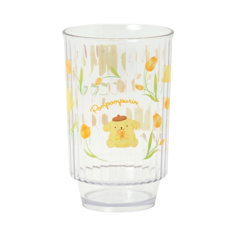 Sanrio|Watercolor Flower Clear Tumbler (L)|520ml