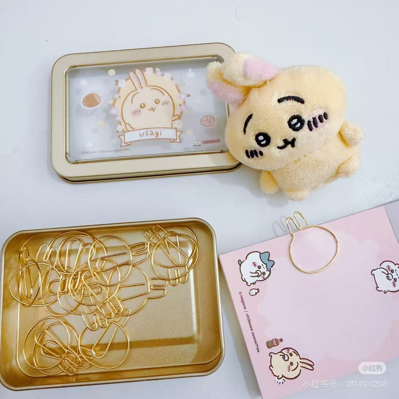 Chiikawa|Paper Clip & Case| 101×70×20mm approx.