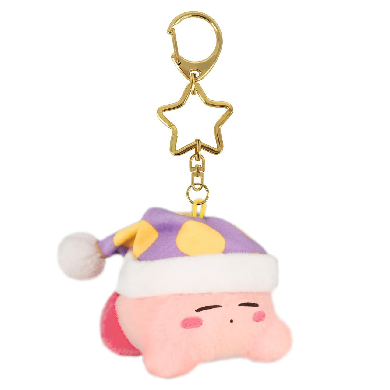 Kirby|Kirby Of The Stars Mascot Holder /Plush Keychain|6×6×5cm approx.
