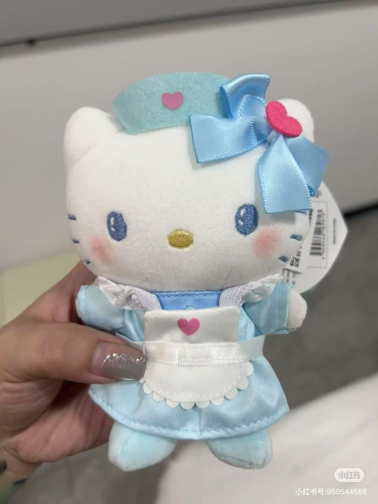 Sanrio|kthings 302 Clinic Mascot Holder /Plush Keychain|6 x 10 x 5 cm approx.