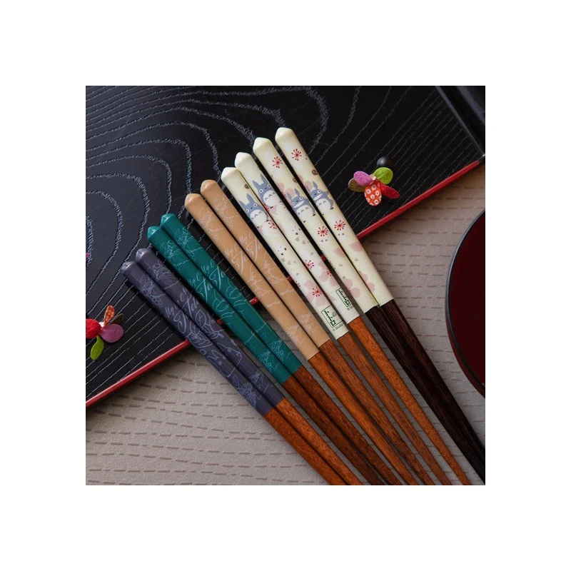 My neighbor totoro|Lacquered Chopsticks 21cm Boh Mouse -吉卜力宫崎骏动漫周边筷子|长约21c?m
