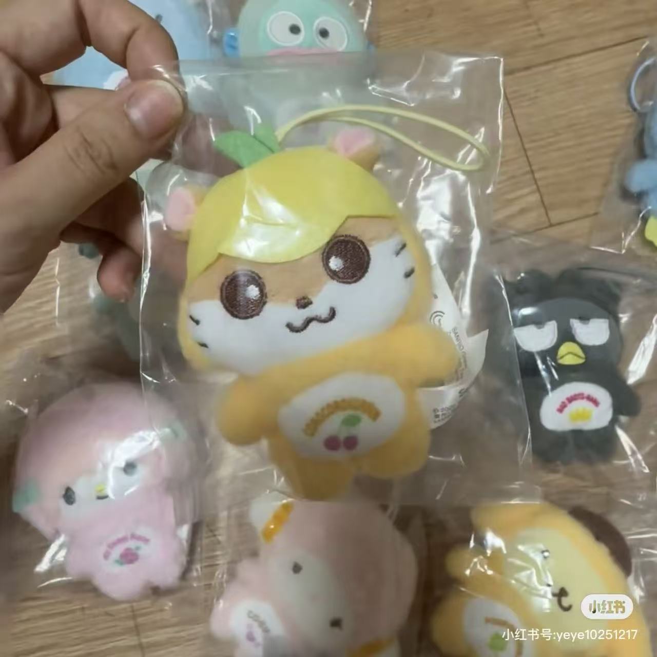 Sanrio|My Deco Bag Characters Dress Up Plush Keychain mystery bag/blind box/All 10 types|1pcs