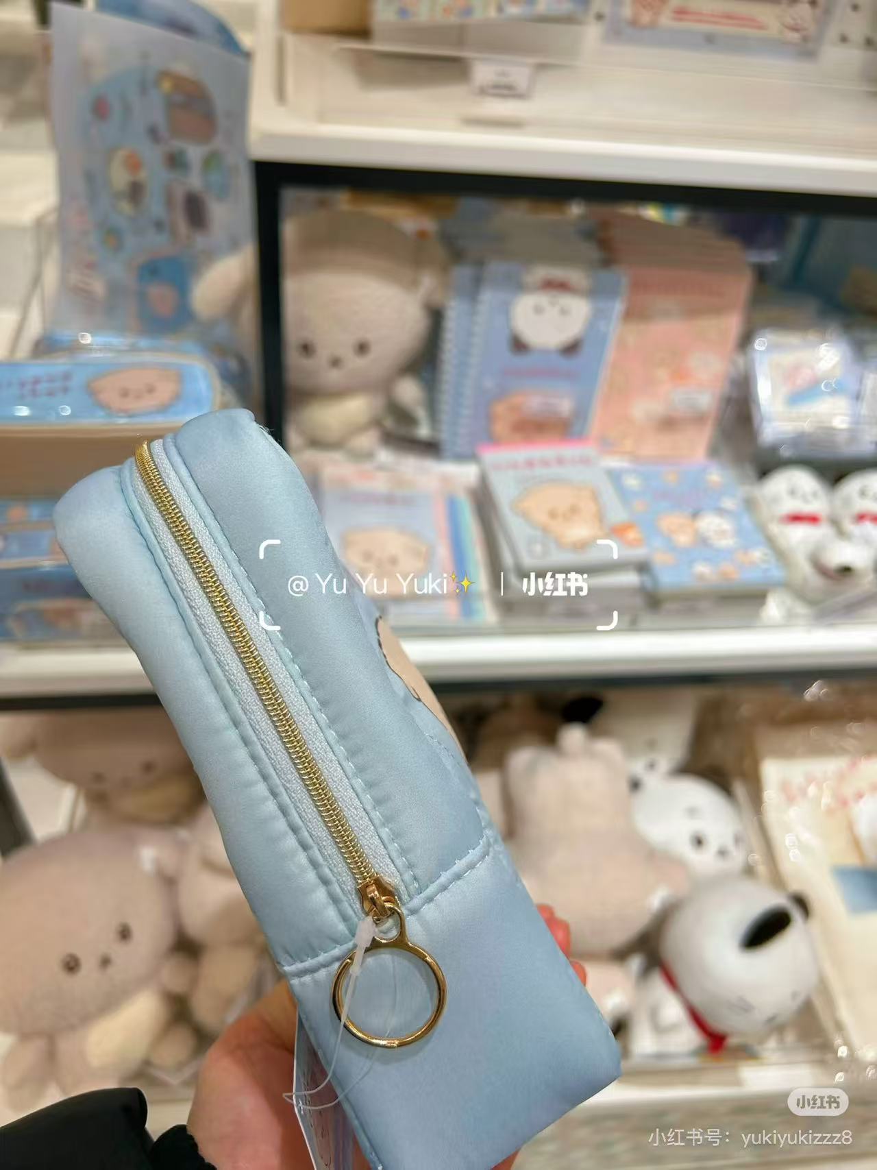 Ishiyowachan|Square Cosmetic Pouch|190×190×60mm approx.