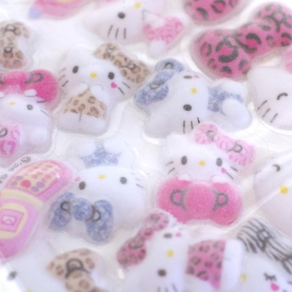 Sanrio|3D Flock Stickers|20 pieces