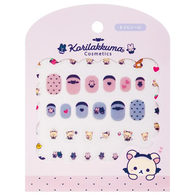 Rilakkuma|Little Devil Feeling Nail Sticker |130x105mm approx.