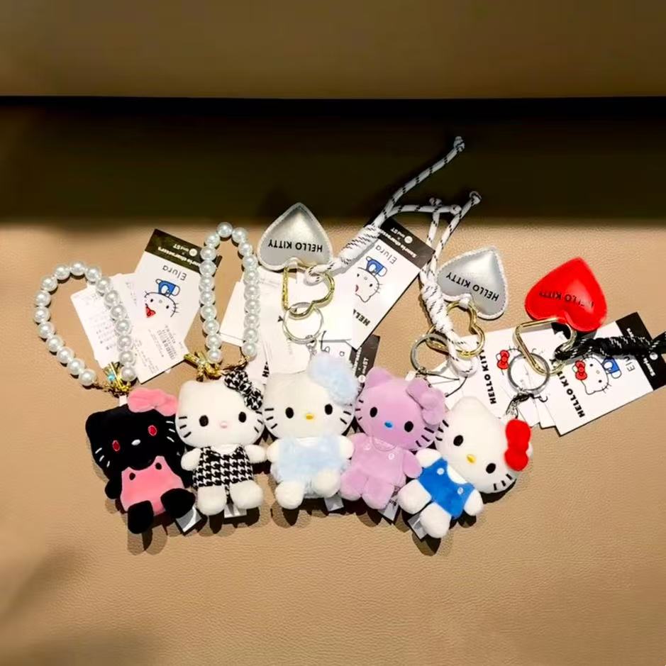 Sanrio|Hello Kitty x Elura me% Mascot Holder /Plush Keychain