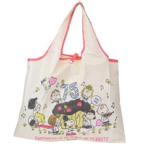 Snoopy|Snoopy & Woodstock Eco Shopping Bag|530×440mm approx.