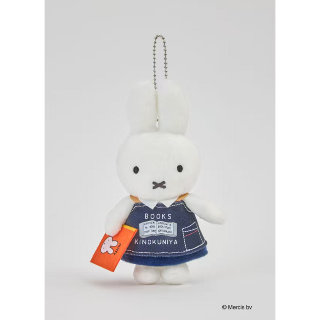 Miffy|Kinokuniya Bookstore Collaboration 70th Mascot Holder /Plush Keychain| 85 x 170mm x 45mm approx.