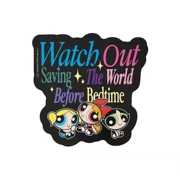 Powerpuff Girls|Big Sticker|80x80mm approx.