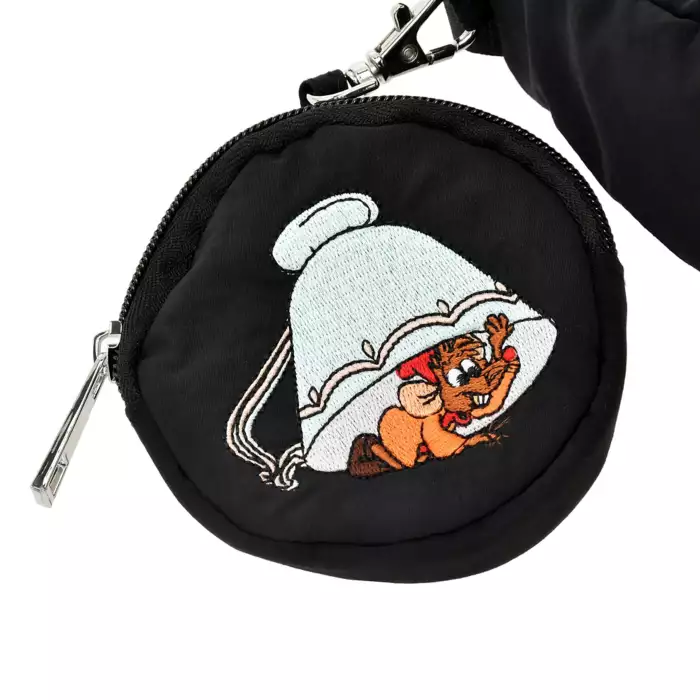 Disney| 2025 CAT DAY Cinderella Lucifer&Jack shoulder bag with pouch