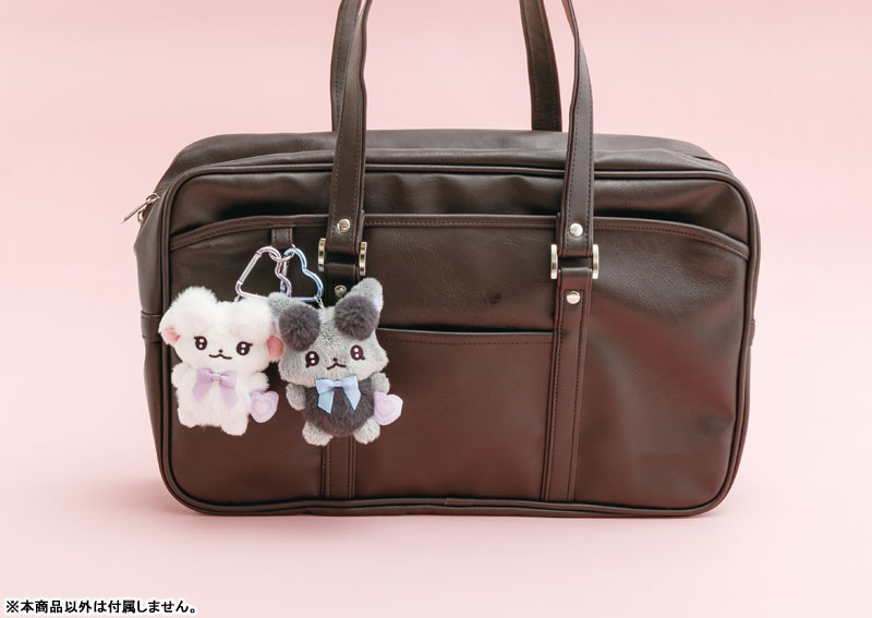 SANX|Cheer Cheer Lambs Mascot Holder /Plush Keychain|95 × 95 × 45 mm approx.