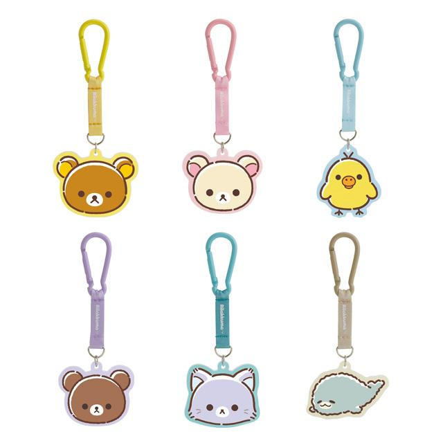SANX|Rilakkuma and Awawa Neko Theme Acrylic Keychain Collection mystery bag/blind box/All 6 types|1pc
