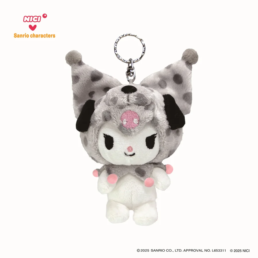 NICI|Sanrio Characters Mascot Holder /Plush Keychain|80 x 50 x 100 mmapprox.