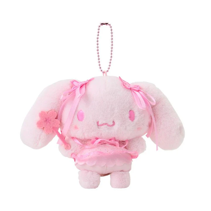 Sanrio|Sakura Cherry Blossom Fairy Flower Mascot Holder /Plush Keychain|11×8×14cm approx.