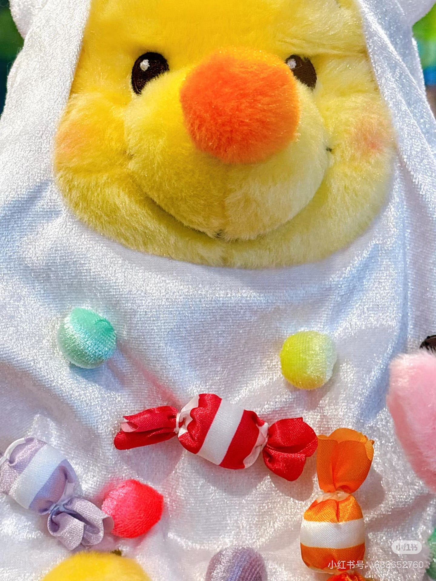 Disney迪士尼| Fluffy Plush Toy  / Halloween Skeleton万圣节骷髅玩偶| 约25.5×23×15cm