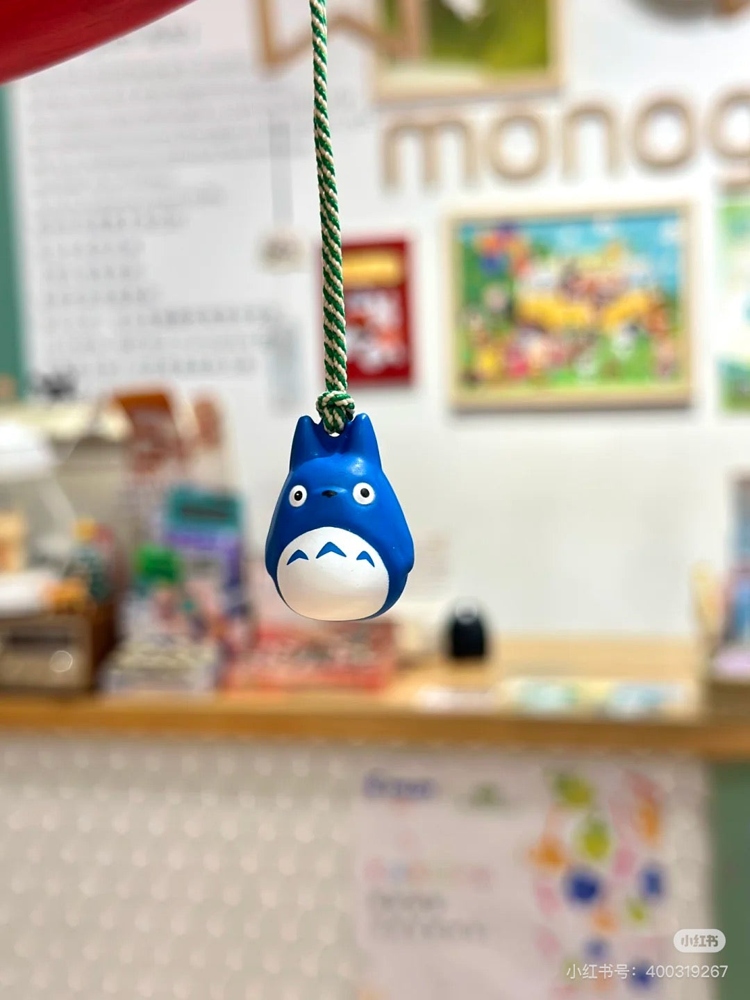 My neighbor totoro|Tiny Charm Face-shaped Bell Netsuk|120×65×20mm approx.