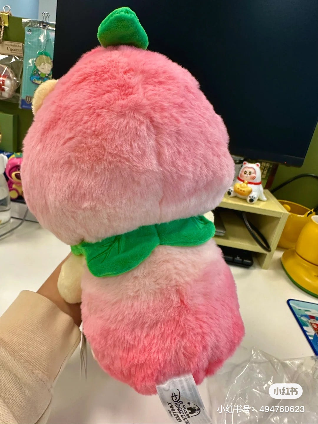 Disney SH|winnie the pooh超柔软mochi水蜜桃噗噗全系列