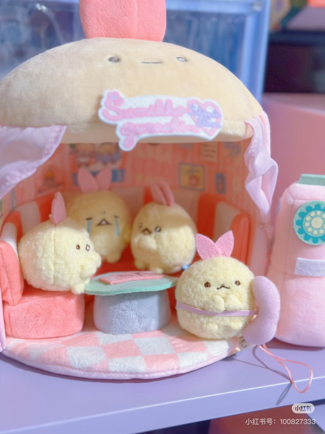 Sumikko gurashi|Yumemiru Shippos- Tenori Plush Set|45×50×45mm approx.