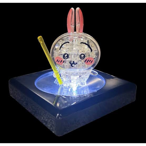Chiikawa 吉伊卡哇|乐高概念角色3d水晶立体拼图/积木/灯光下很美|15pc