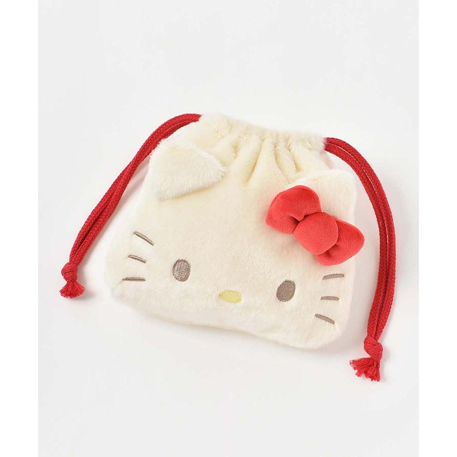 Sanrio|bleu bleuet Drawstring Bag|17x18x1.5cm approx.