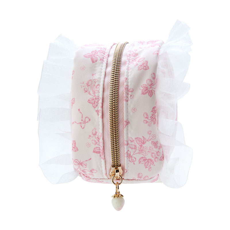 Sanrio|美乐蒂生日限定淡雪白莓系列化妆包/porch|约16 x 7.5 x 12.5 cm