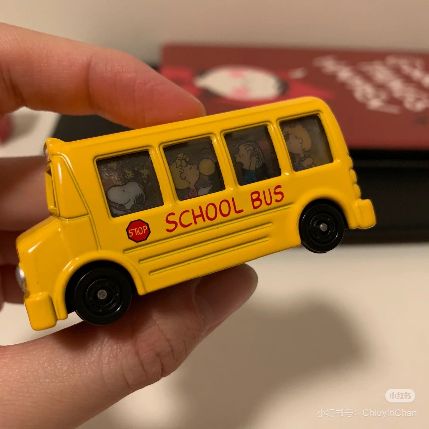 Snoopy|Dream Tomica No.154黄色学校大巴玩具车/摆件|约W78×H40×D39mm