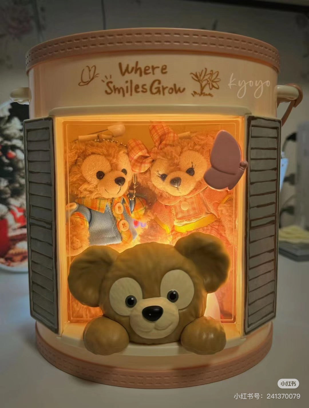 Disney迪士尼|东迪2024夏日剧场系列Duffy达菲浮雕爆米花桶