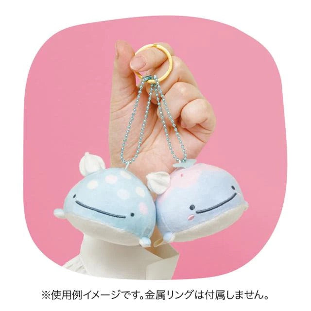 Jinbesan鲸鱼|圆圆可爱笑脸鲸鱼挂件|约H55 x W70 x D85mm