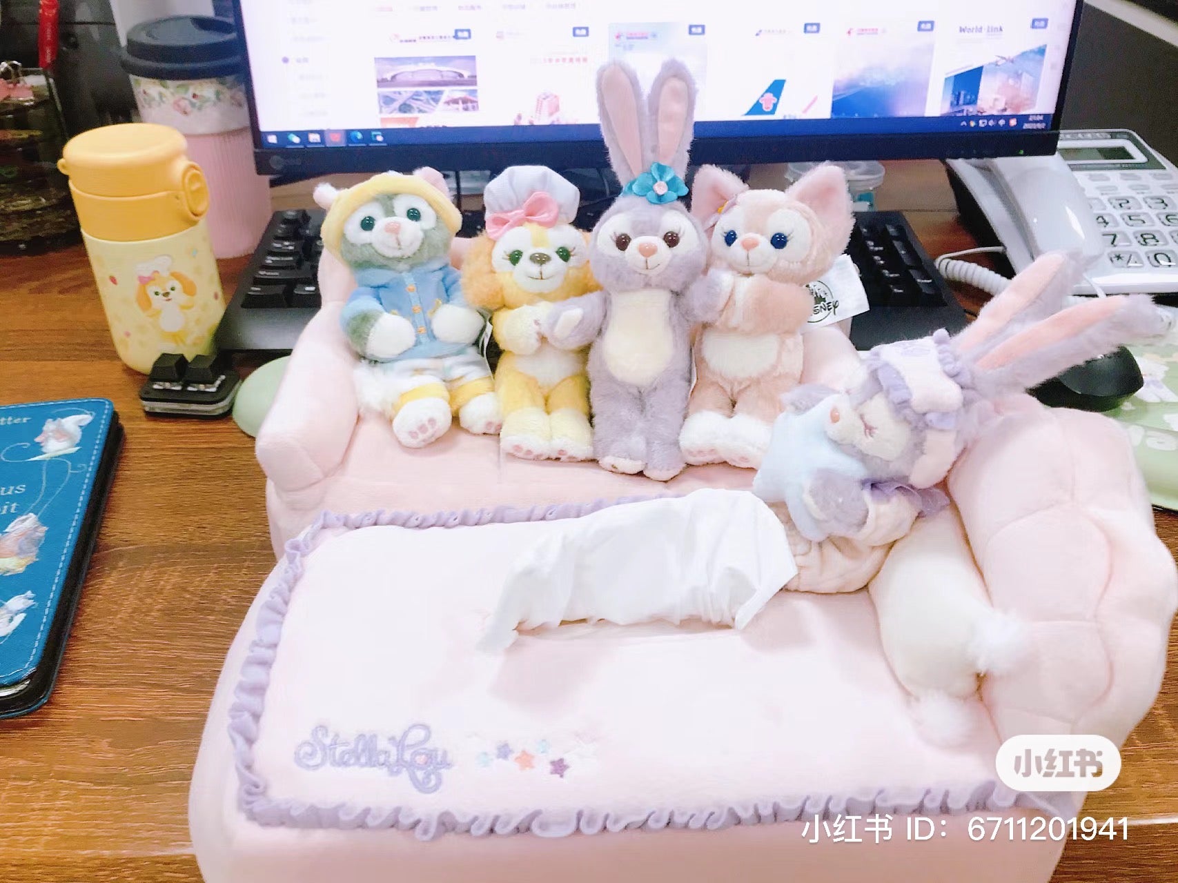 Disney SH|睡帽Tony纸巾盒套