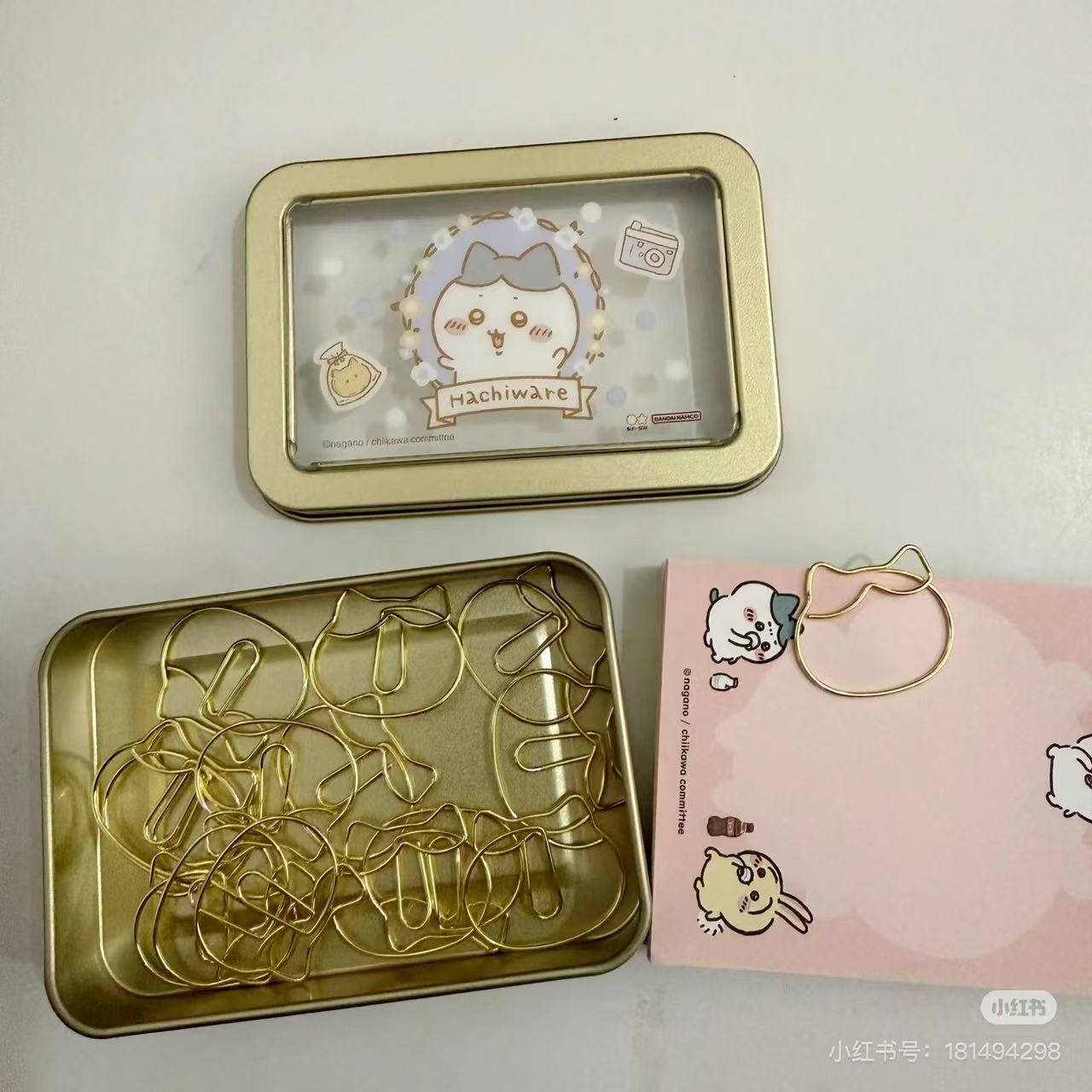 Chiikawa|Paper Clip & Case| 101×70×20mm approx.