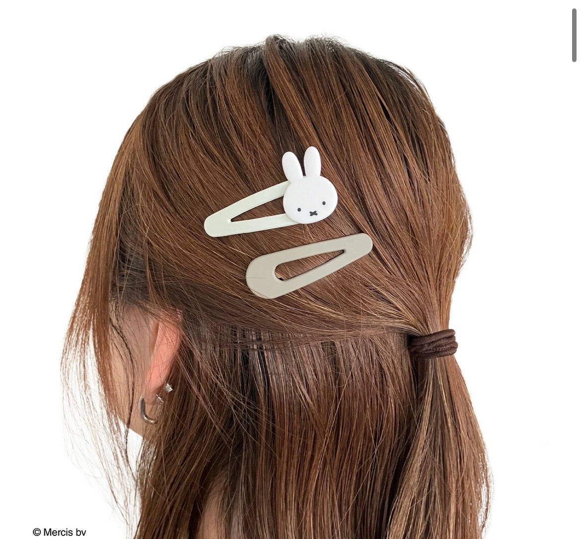 Miffy|Hair Clip|W21×H78×D17mm approx.