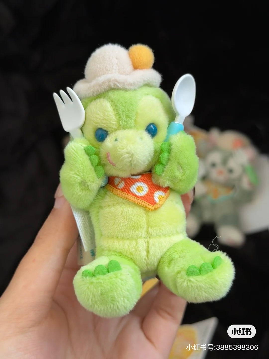 Disney迪士尼|东迪梦幻奇妙厨房系列坐姿毛绒玩偶挂件/包挂/多巴胺配色