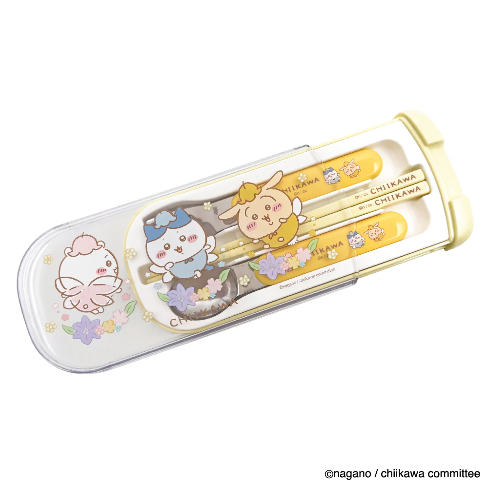 chiikawa|Fairy Bento Lunch Trio Cutlery Set|84×197×19mm approx.