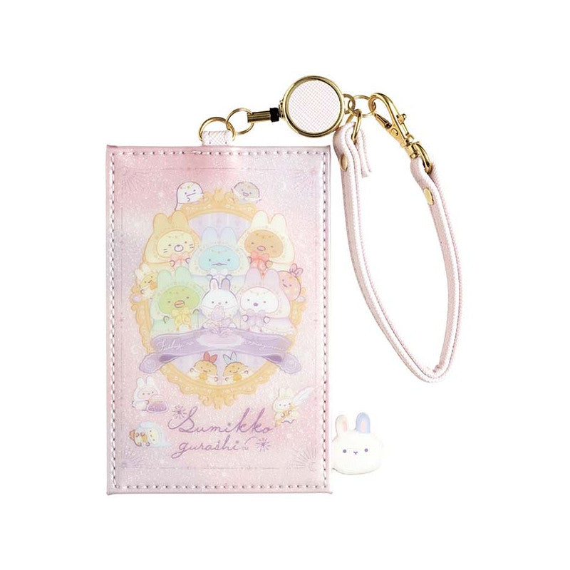 Sumikko gurashi角落生物|十字纹皮质感卡包|约115 x 75 mm