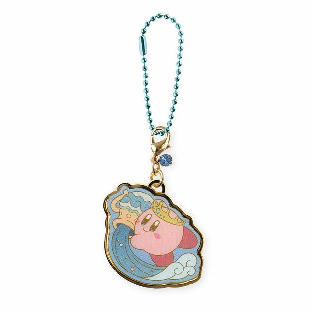 Kirby|限定星之卡比12星座系列钻坠挂件/挂链|H38 x W40 x D2mm