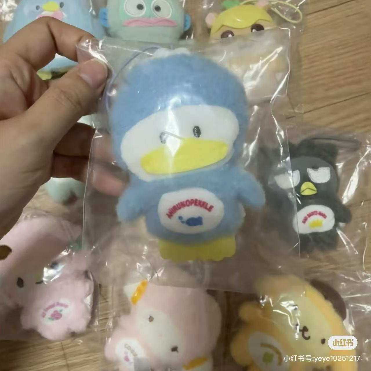 Sanrio|My Deco Bag Characters Dress Up Plush Keychain mystery bag/blind box/All 10 types|1pcs