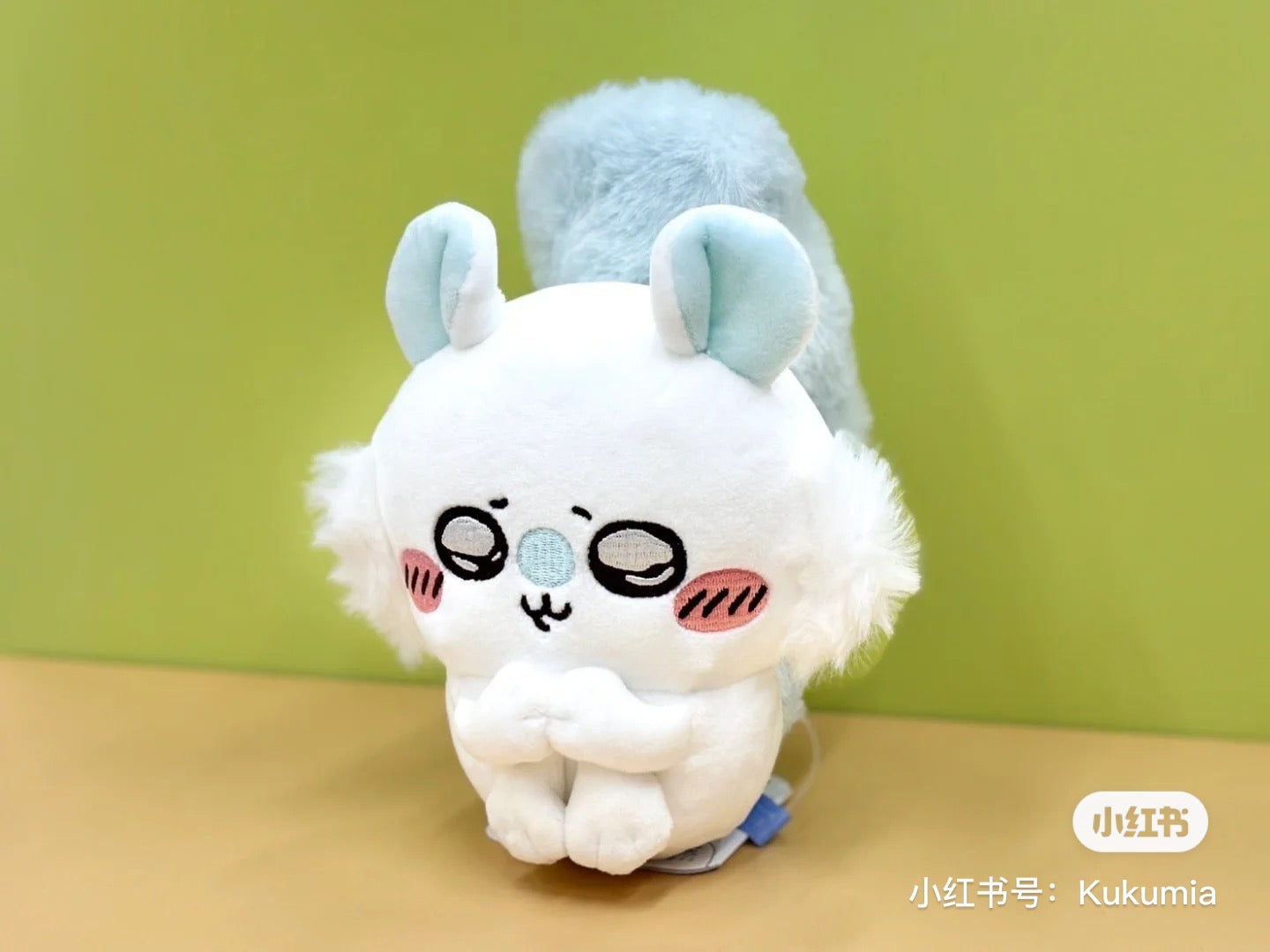 Chiikawa 吉伊卡哇|委屈抱腿坐姿玩偶/公仔|约H120×W120×D100mm