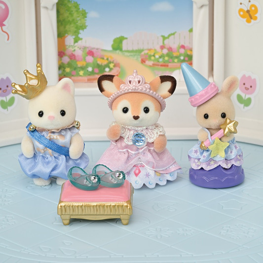 SylvanianFamilies|Kindergarten Recital Set - Princess and the Glass Slippers