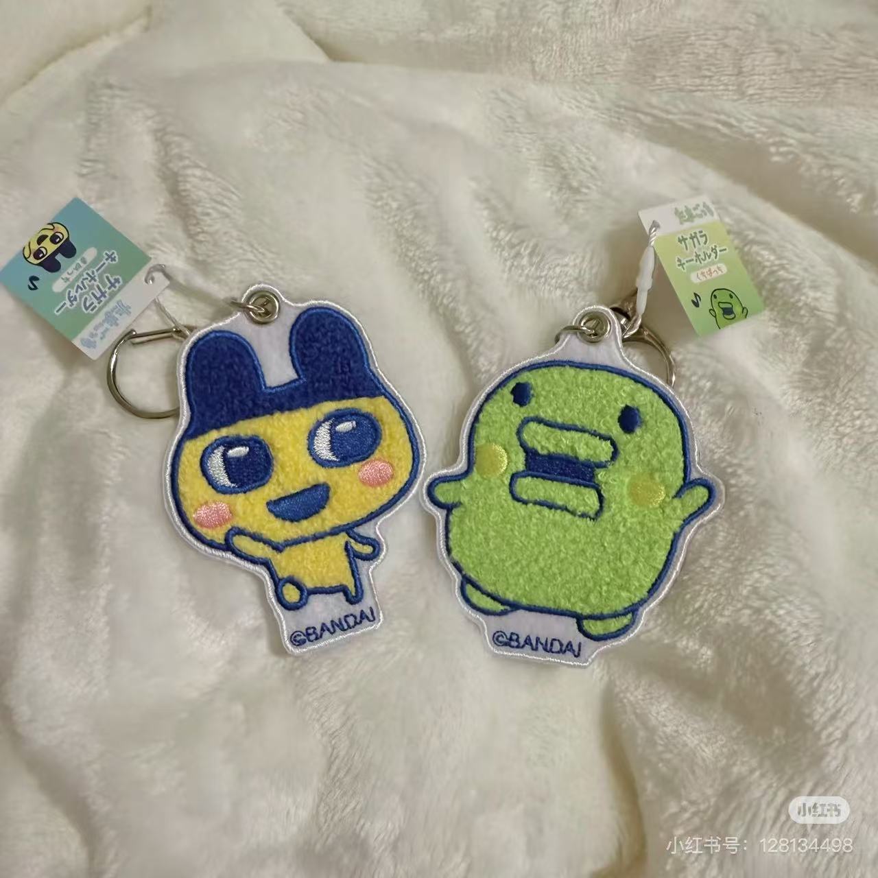 Tamagotchi|Sagara Embroidery Keychain/Keyring|130×70×3mm approx.