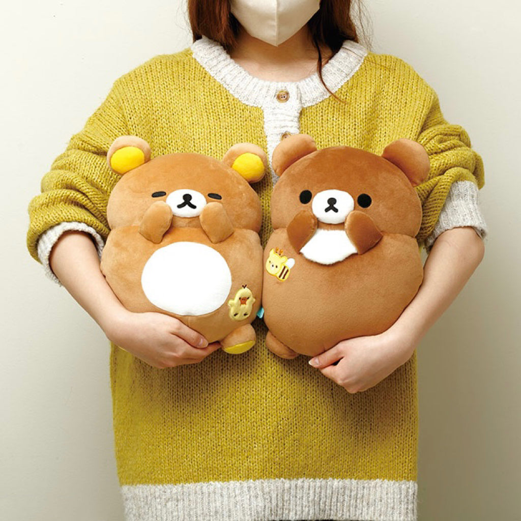 Rilakkuma轻松熊|胖乎乎轻松熊玩偶/公仔|約280 x 230 x 160mm