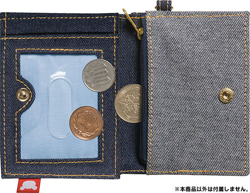 Rilakkuma|Kurashiki Denim House Pass Case|95 x 110 mm approx.