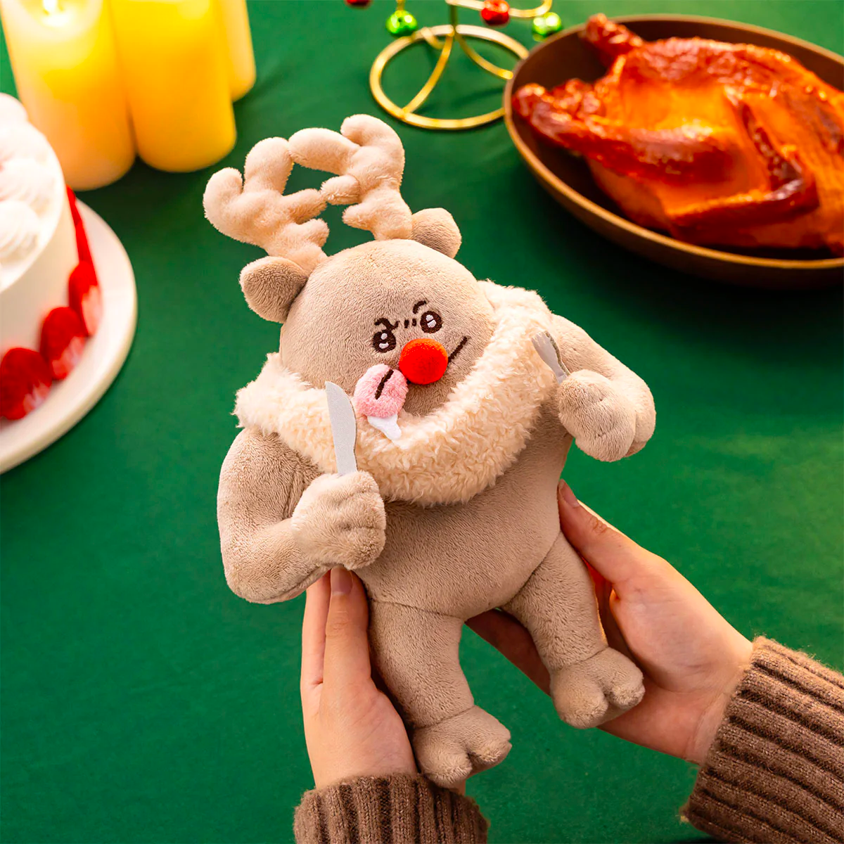 Chiikawa|Christmas 2025 Reindeer Plush Dolls/Plush Toy|250×170×120mm approx.